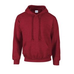 Bluza Z Kapturem Dla Dorosłych Unisex Heavy Blend. Czerwone bluzy GILDAN, m, bez wzorów, z kapturem. Za 74.99 zł.
