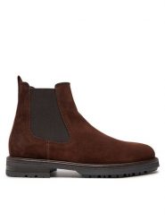 Marc O'Polo Sztyblety 407 27385002 300 Brązowy. Brązowe botki sznurowane Marc O'Polo, bez wzorów, ze skóry, bez obcasa, bez zapięcia. Za 679.99 zł.