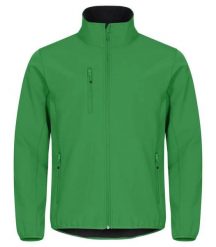 Clique Klasyczna Kurtka Softshell - 96% Poliester z Recyklingu. Zielone kurtki CLIQUE, m, bez wzorów, z poliesteru, bez kaptura. Za 265.28 zł.