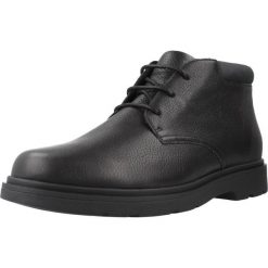 Buty GEOX U SPHERICA Czarny. Czarne buty turystyczne Geox, bez wzorów, ze skóry, bez zapięcia, trekkingowe. Za 451.99 zł.