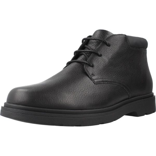 Buty GEOX U SPHERICA Czarny. Czarne buty turystyczne Geox, bez wzorów, ze skóry, bez zapięcia, trekkingowe. Za 451.99 zł.