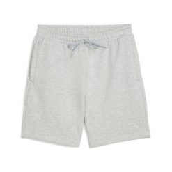 Męskie szorty dresowe PUMA × HYROX PUMA Light Gray Heather. Czarne krótkie spodenki sportowe Puma, l, bez wzorów, z dresówki. Za 279.00 zł.