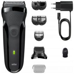Męska Braun Seria 3 300BT czarny. Golarki Braun. Za 209.00 zł.