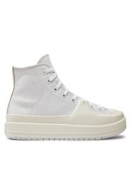 Converse Trampki Chuck Taylor All Star Construct Leather A02116C Biały. Białe trampki Converse, m, bez wzorów, bez zapięcia. Za 309.99 zł.