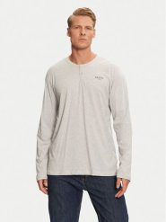 Guess Koszulka piżamowa U4YP30 KCAM1 Szary Regular Fit. Szare piżamy Guess, m, z aplikacjami, z bawełny, bez ramiączek. Za 109.99 zł.