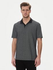 Armani Exchange Polo XM000736 AF10819 FC012 Szary Regular Fit. Szare koszulki polo Armani Exchange, m, bez wzorów, z bawełny, bez kołnierzyka, bez ramiączek. Za 349.99 zł.