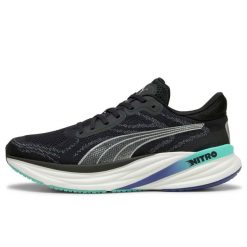 Buty Do Biegania Puma Magnify Nitro 2 Dorosłych. Czarne buty do biegania Puma, bez wzorów, z materiału, bez zapięcia, do biegania. Za 849.99 zł.