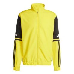 Kurtka z dresu adidas Squadra 25. Czarne kurtki Adidas, bez wzorów, z dresówki, bez kaptura. Za 152.99 zł.