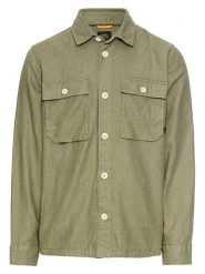 Camel Active Koszula - Relaxed fit - w kolorze khaki rozmiar: XL. Brązowe koszule Camel Active, xl, bez wzorów, bez kołnierzyka, bez ramiączek. Za 210.32 zł.
