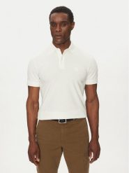 BOSS Polo Passertip 50507699 Beżowy Slim Fit. Brązowe koszulki polo Boss, m, bez wzorów, z bawełny, bez kołnierzyka, bez ramiączek. Za 299.99 zł.