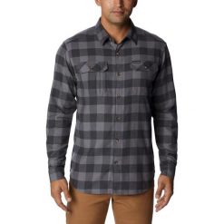 Koszula męska Columbia Flare Gun Stretch Flannel z długim rękawem. Szare koszule Columbia, m, bez wzorów, bez kołnierzyka, bez ramiączek. Za 349.00 zł.