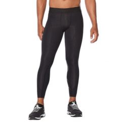 Legginsy kompresyjne 2XU. Czarne legginsy długie sportowe 2XU, uniwersalny, bez wzorów, na fitness i siłownię. Za 657.50 zł.