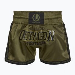 Spodenki treningowe Octagon KickboxingMuay Thai Legion Future Premium. Zielone krótkie spodenki sportowe OCTAGON, bez wzorów, sportowe. Za 159.99 zł.