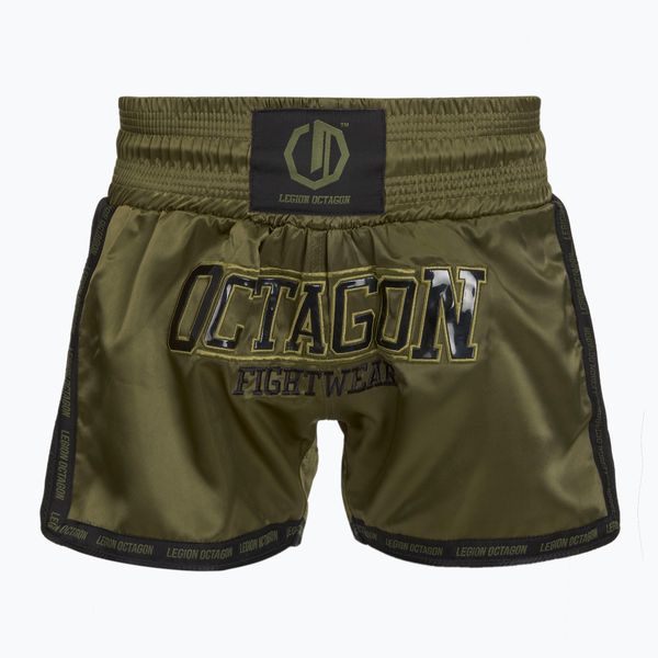 Spodenki treningowe Octagon KickboxingMuay Thai Legion Future Premium. Zielone krótkie spodenki sportowe OCTAGON, bez wzorów, sportowe. Za 159.99 zł.