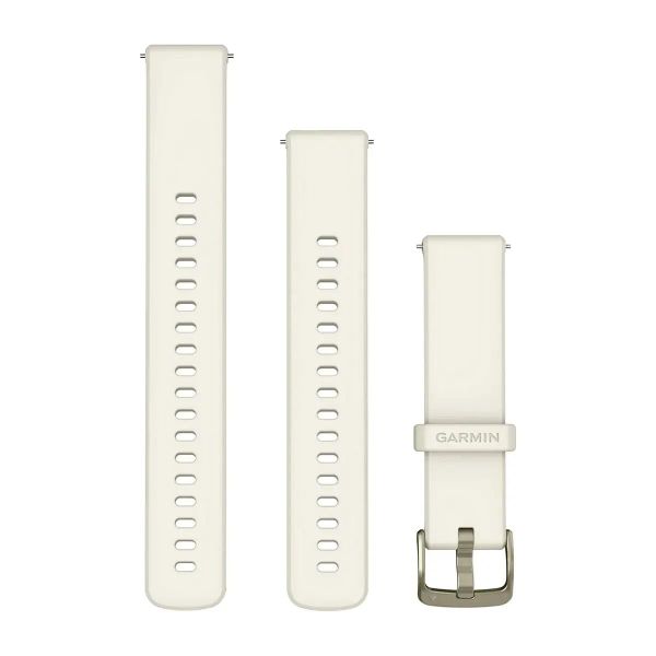 Zegarek silikonowy z zapięciem Lunar Gold Garmin Quick Release. Białe zegarki GARMIN. Za 208.60 zł.