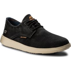 Półbuty SKECHERS - Borges 64629/BLK Black. Eleganckie półbuty marki Skechers. W wyprzedaży za 209.00 zł.