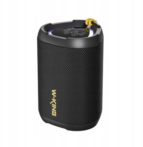 Głośnik bezprzewodowy Bluetooth W-KING D110 czarny. Czarne głośniki przenośne W-KING. Za 163.99 zł.