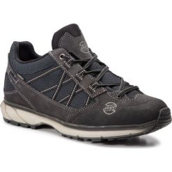 Trekkingi HANWAG - Belorado II Tubetec GORE-TEX H201400 064012 Asphalt/Black. Czarne trekkingi Hanwag, bez wzorów, z gore-texu, bez zapięcia. W wyprzedaży za 569.00 zł.