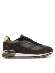 BOSS Sneakersy Parkour 50573554 Brązowy. Brązowe buty sportowe casual Boss, bez wzorów, ze skóry, bez zapięcia. Za 899.99 zł.