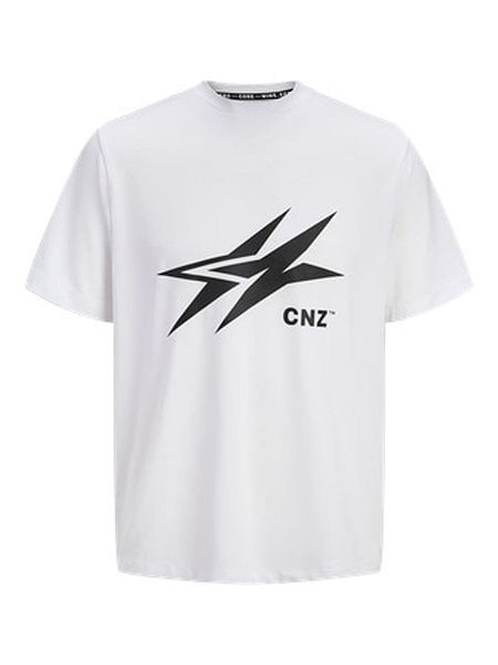 CNZ Koszulka sportowa "Amsterdam" w kolorze białym rozmiar: XL. Białe t-shirty sportowe CNZ, bez wzorów, z materiału, bez ramiączek, outdoorowe. Za 61.46 zł.