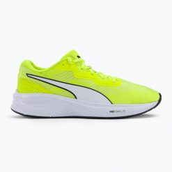 Buty do biegania dla dorosłych PUMA Aviator Profoam Sky 12. Zielone buty do biegania Puma, bez wzorów, bez zapięcia, do biegania. Za 243.99 zł.