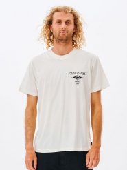 Rip Curl Koszulka w kolorze kremowym rozmiar: XXL. Brązowe bezrękawniki Rip Curl, xxl, bez wzorów, z bawełny, bez kołnierzyka, bez ramiączek. Za 70.74 zł.