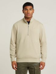 G-Star Sweter w kolorze beżowym rozmiar: M. Brązowe swetry nierozpinane G-Star, m, bez wzorów, bez kołnierzyka, bez ramiączek. Za 178.37 zł.