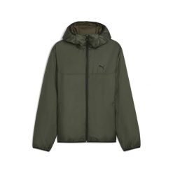 Męska lekko wyściełana kurtka Essentials PUMA Dark Olive Green. Zielone kurtki Puma, m, bez wzorów, bez kaptura. Za 329.00 zł.