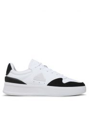 Adidas Sneakersy Kantana IG9818 Biały. Białe buty sportowe casual Adidas, bez wzorów, ze skóry, bez zapięcia. Za 239.99 zł.