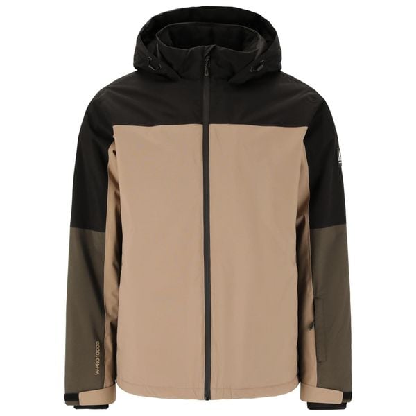 Kurtka narciarska męska Whistler Montill W-PRO 10000. Brązowe kurtki narciarskie i snowboardowe WHISTLER, m, bez wzorów, narciarskie. Za 399.99 zł.