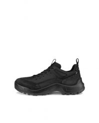 Buty trekkingowe męskie ECCO OFFROAD M SHOE LEA. Czarne buty trekkingowe ecco, bez wzorów, z gumy, bez zapięcia. Za 529.99 zł.