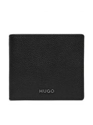 HUGO Portfel 50568426 Czarny. Czarne portfele Hugo, bez wzorów, ze skóry. Za 449.99 zł.