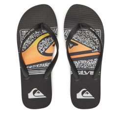 Japonki Quiksilver. Czarne japonki Quiksilver, bez wzorów. Za 69.99 zł.