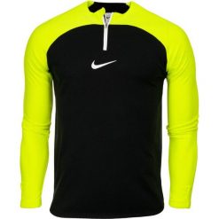 Bluza sportowa męska Nike NK Dri-FIT Academy Drill. Czarne bluzy bez kaptura Nike, m, bez wzorów, bez kaptura. Za 160.00 zł.