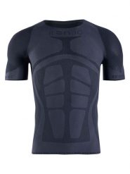 Iron-ic Koszulka funkcyjna "IRN 5.1 CARAPAX" w kolorze granatowym rozmiar: onesize. Niebieskie t-shirty sportowe Iron-ic, bez wzorów, bez ramiączek, outdoorowe. Za 109.26 zł.