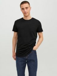 Jack & Jones Koszulka "Eona" w kolorze czarnym rozmiar: S. Czarne bezrękawniki Jack & Jones, s, bez wzorów, z bawełny, bez kołnierzyka, bez ramiączek. Za 41.79 zł.