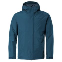 Kurtka turystyczna VAUDE Rosemoor II. Niebieskie kurtki Vaude, na zimę, m, bez wzorów, z materiału, bez kaptura. Za 659.99 zł.