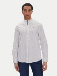Tommy Jeans Koszula DM0DM20893 Écru Regular Fit. Koszule Tommy Jeans, m, bez wzorów, z bawełny, bez kołnierzyka, bez ramiączek. Za 259.99 zł.