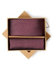 Finshley & Harding London krawat i poszetka z jedwabiu Mężczyźni Jedwab (100%) czerwony, ONE SIZE. Czerwone krawaty i muchy Finshley & Harding London, bez wzorów, z jedwabiu. Za 199.95 zł.