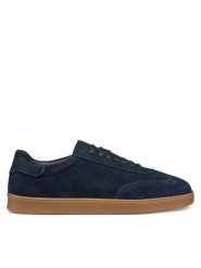 Geox Sneakersy U Regio U45CHC 00022 C4002 Granatowy. Niebieskie buty sportowe casual Geox, bez wzorów, ze skóry, bez zapięcia. Za 399.99 zł.