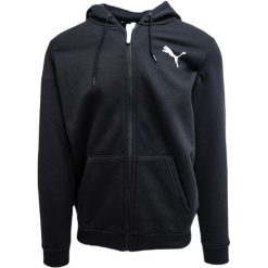 Bluza z kapturem zapinana na zamek błyskawiczny Puma Essentail Logo. Białe bluzy z kapturem Puma, l, bez wzorów, z polaru, z kapturem. Za 159.00 zł.
