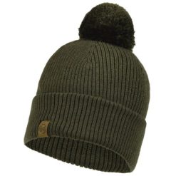 Czapka dla dorosłych Buff Lifestyle Adult Knitted Hat TIM Merino. Zielone czapki zimowe Buff, bez wzorów. W wyprzedaży za 137.94 zł.