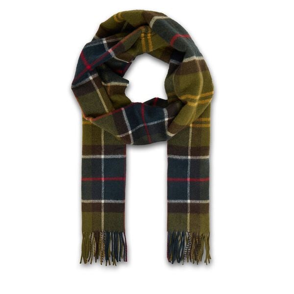Szalik Barbour. Zielone szaliki Barbour, bez wzorów. Za 249.99 zł.