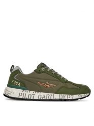Aeronautica Militare Sneakersy 251SC276CT3332 Zielony. Zielone buty sportowe casual Aeronautica Militare, bez wzorów, z materiału, bez zapięcia. Za 579.99 zł.