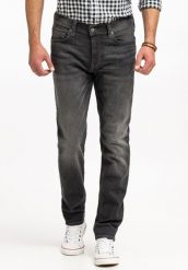 MUSTANG VEGAS SLIM MĘSKIE SPODNIE JEANSOWE JEANSY DŻINSY DENIM BLACK 1015044 4000 883. Czarne jeansy Mustang, l. Za 199.99 zł.