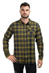 Koszula męska Shamrock. Niebieskie koszule Viking, l, bez wzorów, z bawełny, bez kołnierzyka, bez ramiączek. Za 229.99 zł.
