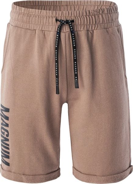 Spodenki treningowe męskie Magnum Ukari II. Czarne krótkie spodenki sportowe MAGNUM, l, bez wzorów, z bawełny. Za 100.77 zł.