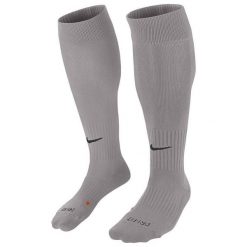 Skarpety Piłkarskie Unisex Dla Dorosłych Classic II Z Amortyzacją. Szare skarpety Nike, bez wzorów, z elastanu. Za 39.99 zł.