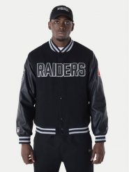 New Era Kurtka bomber New Era NFL Las Vegas Raiders Varsity 60596371 Czarny Regular Fit. Czarne kurtki New Era, m, bez wzorów, z syntetyku, bez kaptura. Za 649.99 zł.