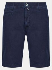Pierre Cardin Szorty materiałowe C7 34770.7763 Granatowy Regular Fit. Niebieskie szorty Pierre Cardin, m, bez wzorów, z bawełny. Za 219.99 zł.